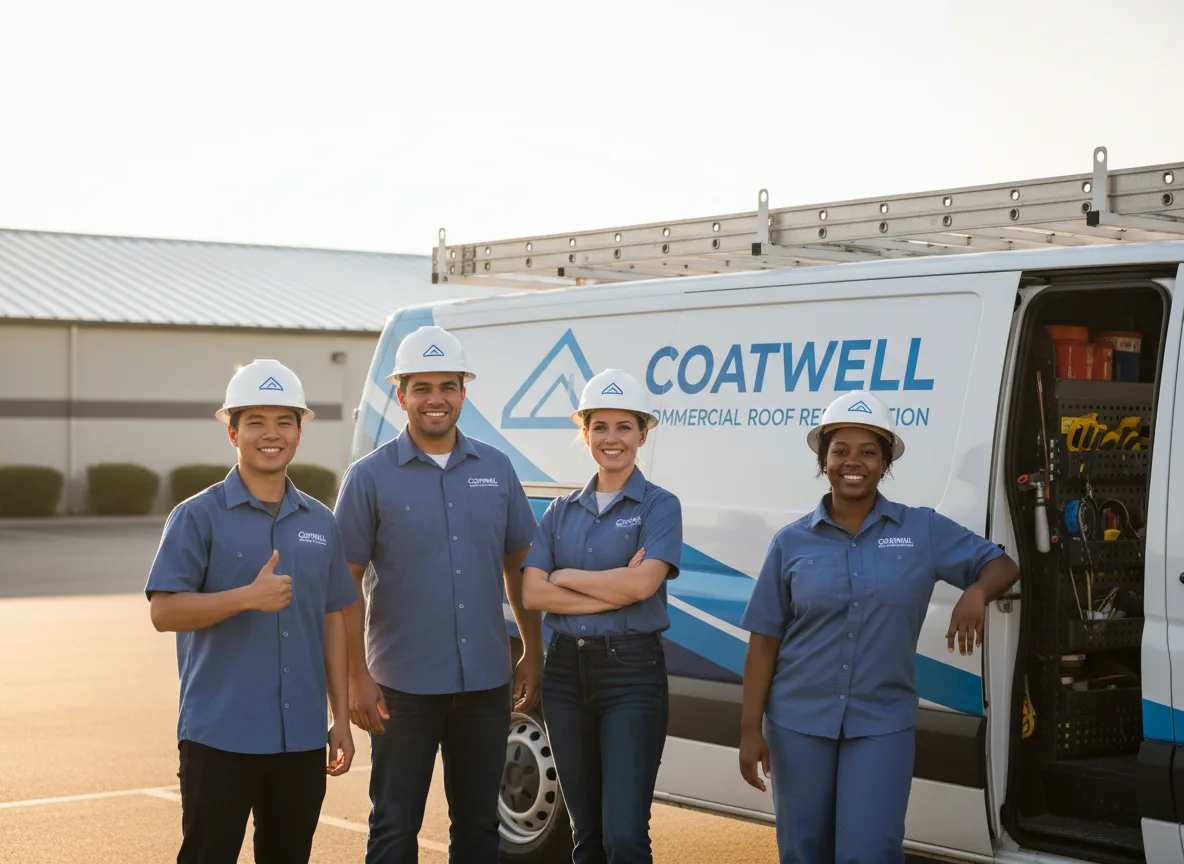 Commercial roof coating company in Burbank, SD